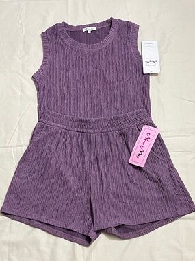 Lavender Short and Top Set